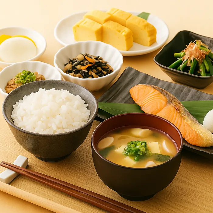 バランスの良い朝食